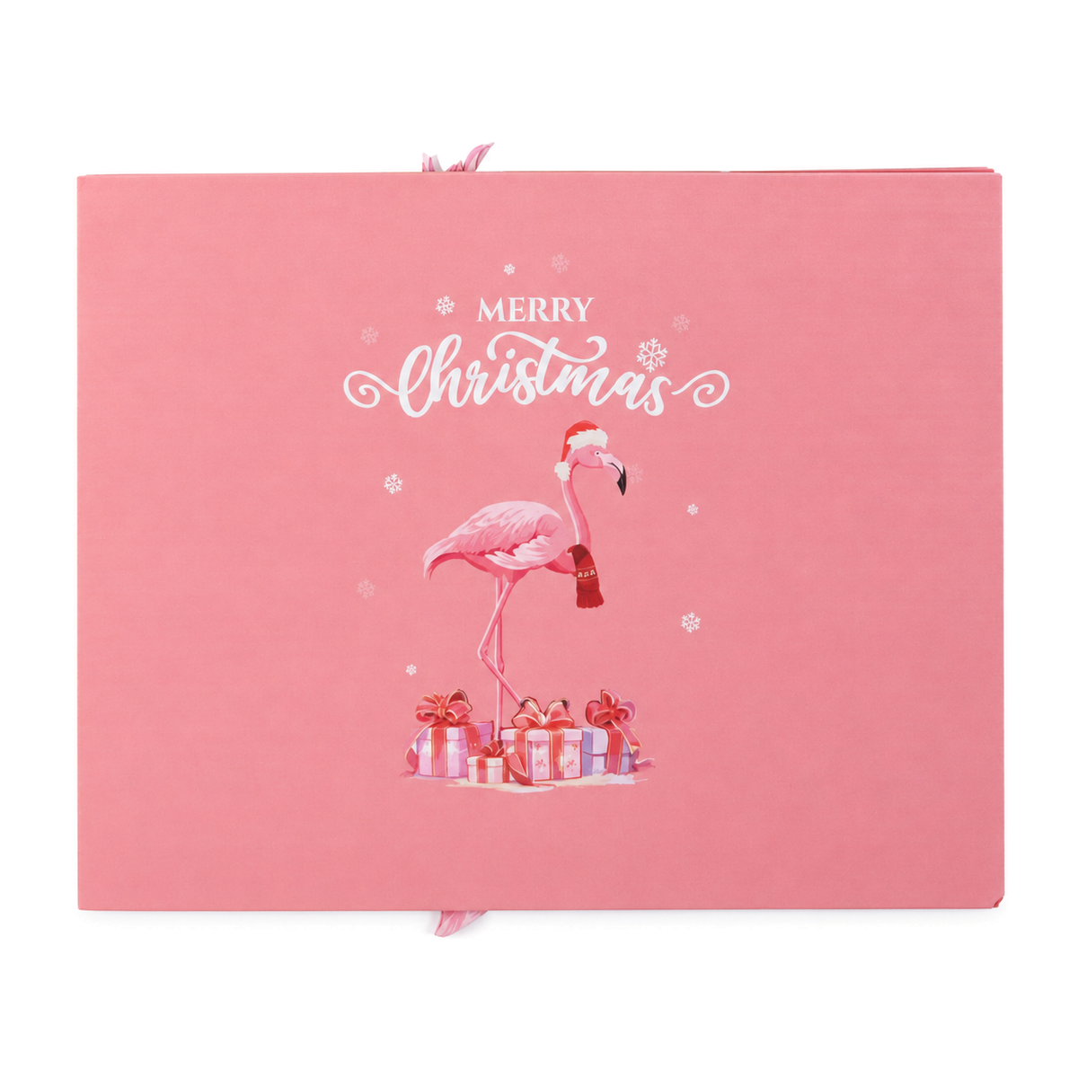 Merry Christmas Sign Pop-Up Card — 3D pop-up card product view