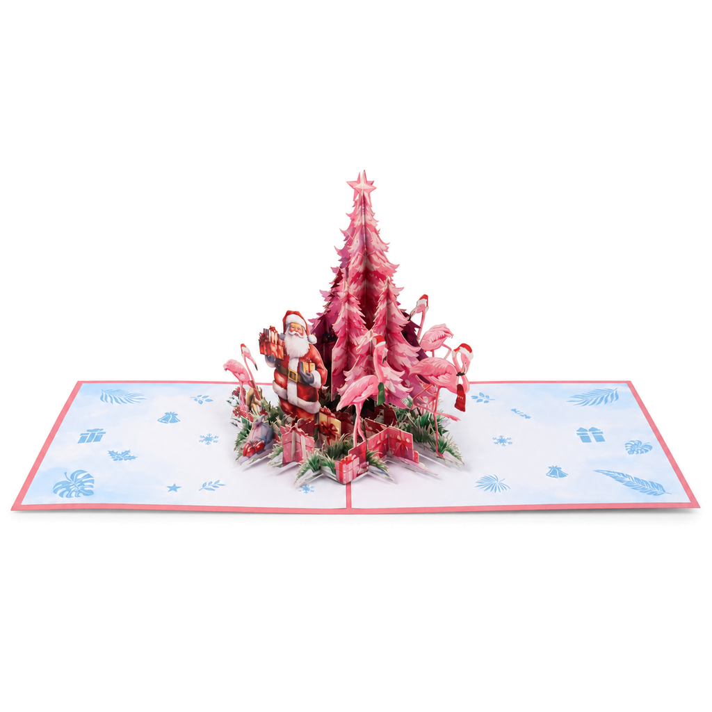 Merry Christmas Sign Pop-Up Card — product view 5