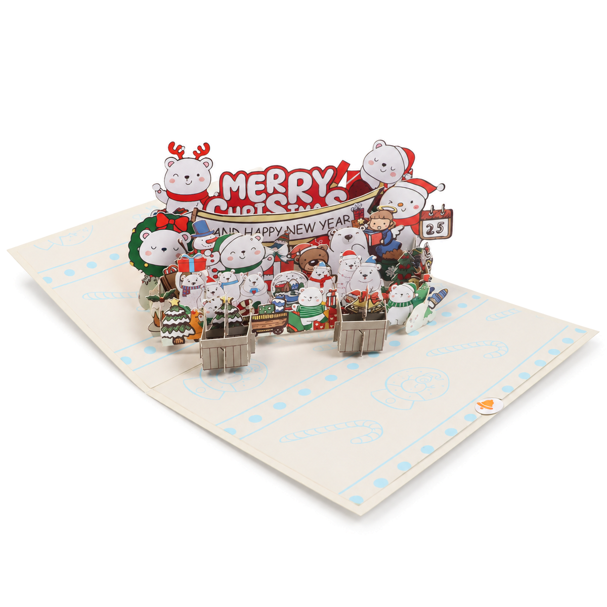 Merry Christmas Pop-Up Card — product view 2