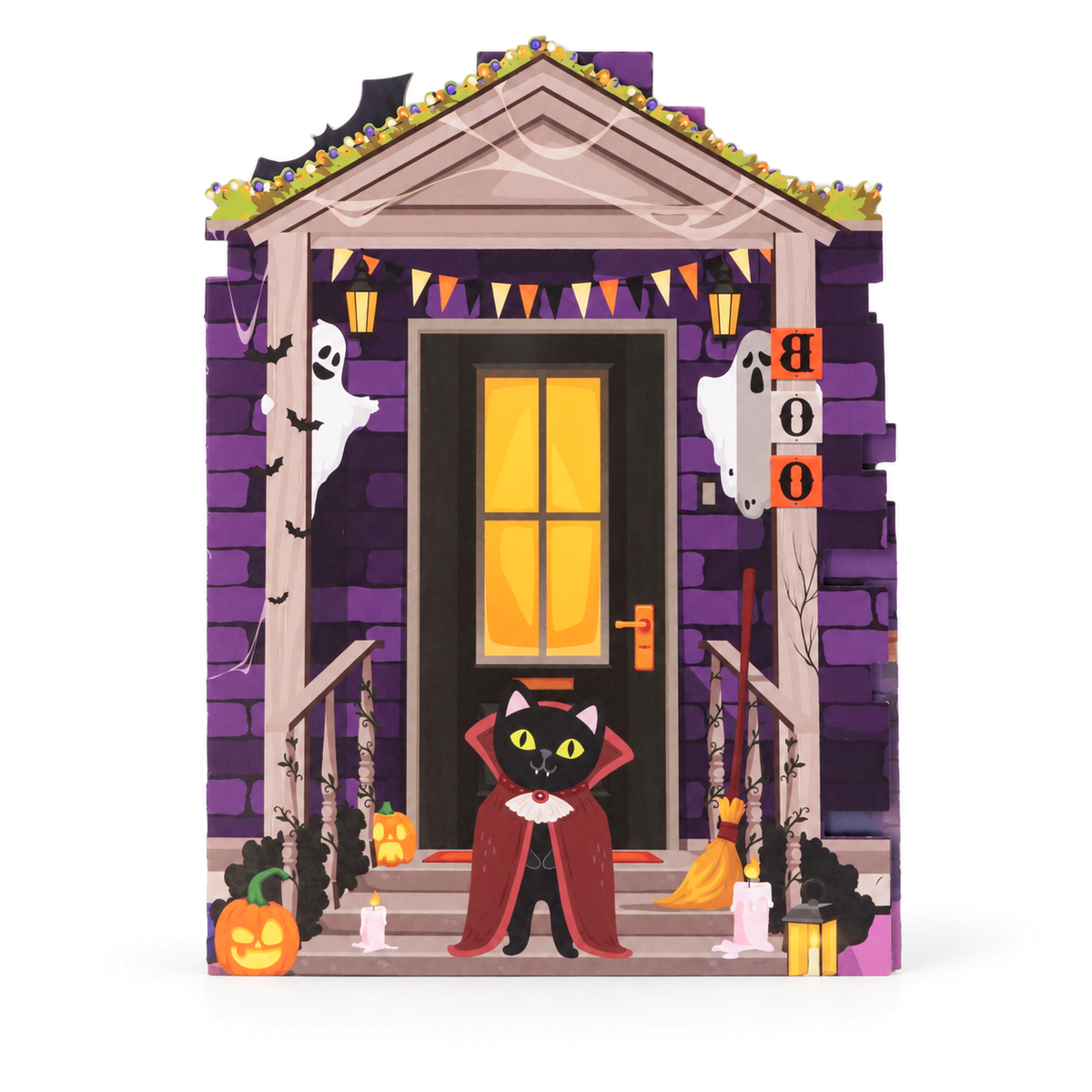 Halloween Fireplace Pop-Up Card — product view 7