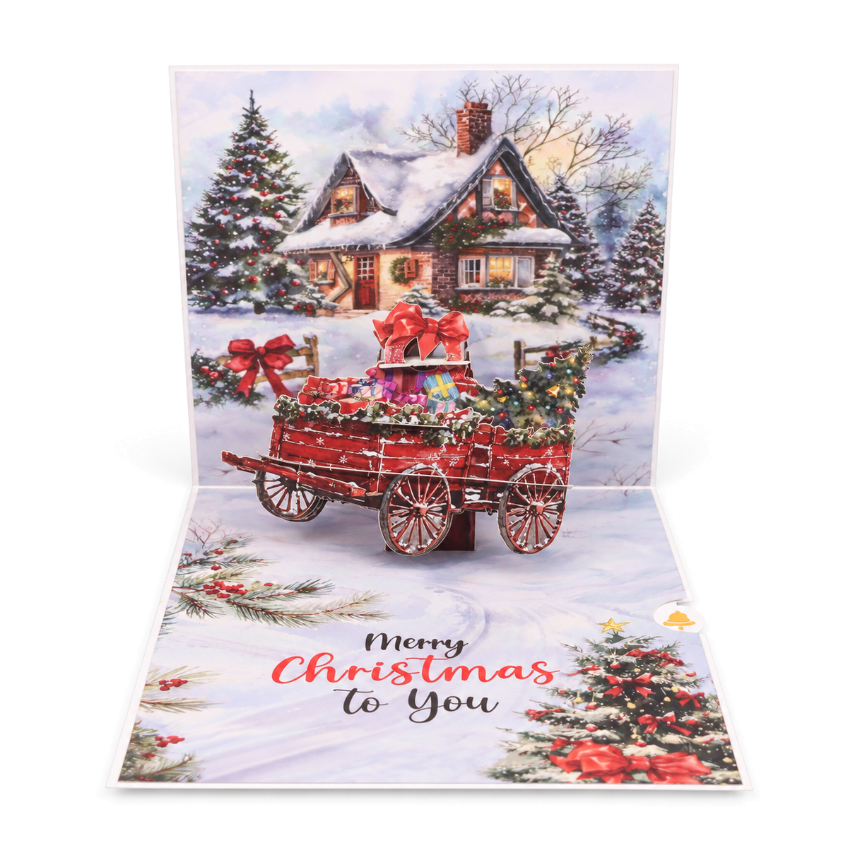 Mini Christmas Tree Pop-Up Card — product view 2