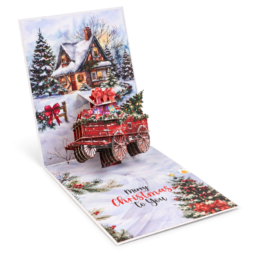 Mini Christmas Tree Pop-Up Card — product view 4