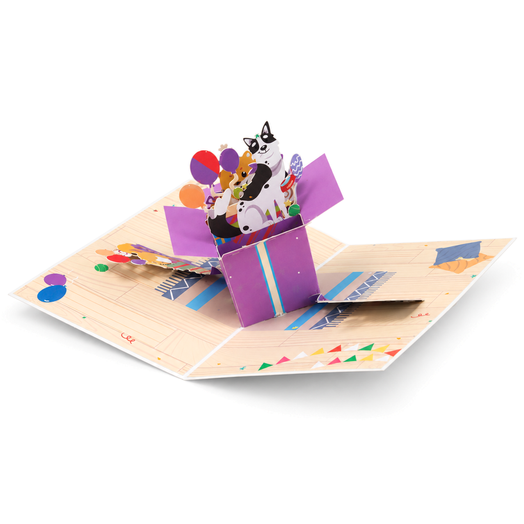 Woof-derful Birthday Pop-Up Card — product view 5