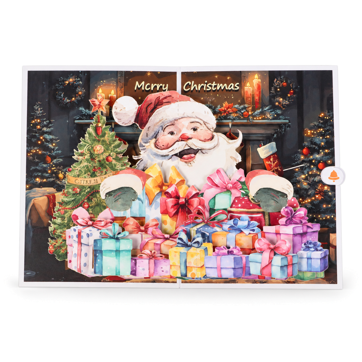 Santa Gift Pop-Up Card — product view 2