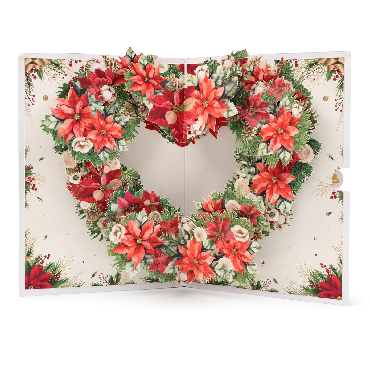 Festive Floral Pop-Up Card — product view 2