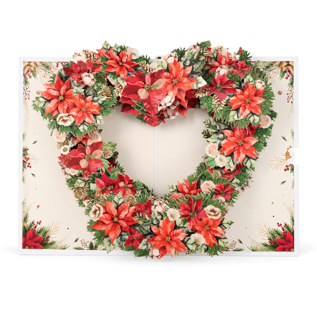 Festive Floral Pop-Up Card — product view 4