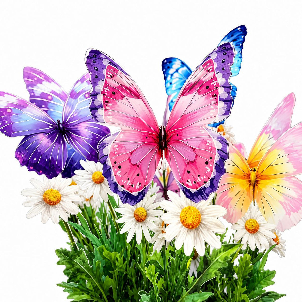 Butterfly Flower Pop-Up Greeting Card