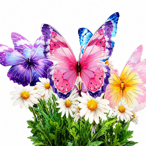 Butterfly Flower Pop-Up Greeting Card