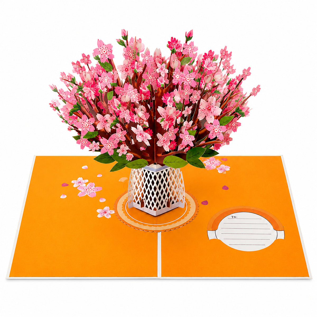 Flowers and Trees Pop-Up Greeting Cards