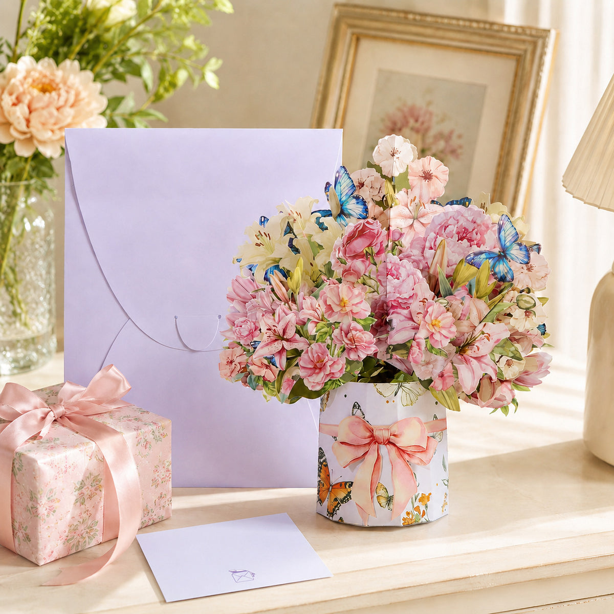 Butterfly Bouquet Pop-Up Greeting Cards