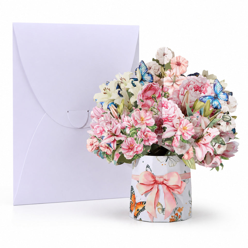 Butterfly Bouquet Pop-Up Greeting Cards